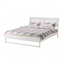 ТРИСИЛ  Каркас кровати, 160 см белый, светло-серый 699.127.70 IKEA (ИКЕА)