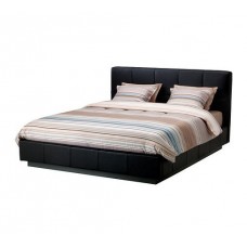 ФОЛДАЛ Каркас кровати, 160 см, Робуст черный 099.295.04 IKEA (ИКЕА)