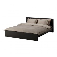 МАЛЬМ Каркас кровати, 180 см, черно-коричневый 098.498.47 IKEA (ИКЕА)