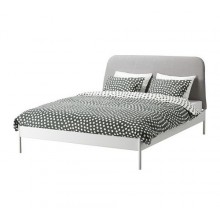 ДЮКЕН Каркас кровати, 140 см, Фогн серый 799.031.19 IKEA (ИКЕА)