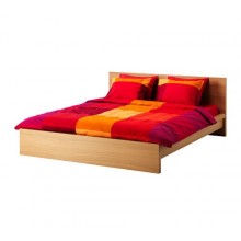 МАЛЬМ Каркас кровати, 140 см, дубовый шпон 998.498.81 IKEA (ИКЕА)