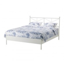 МУСКЕН Каркас кровати, 140 см, белый, 199.326.43 IKEA (ИКЕА)