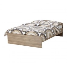 ТОДАЛЕН Каркас кровати с изголовьем, серо-коричневый, 140см, 802.558.46 IKEA (ИКЕА)