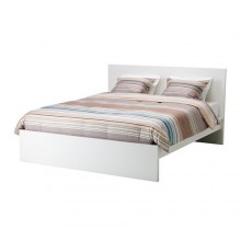 МАЛЬМ  Каркас кровати, высокий, 140 см, белый. 299.315.96 IKEA (ИКЕА)