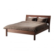 НИВОЛЛЬ Каркас кровати, 140 см, классический коричневый 298.894.70 IKEA (ИКЕА)